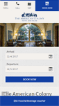 Mobile Screenshot of americancolony.com